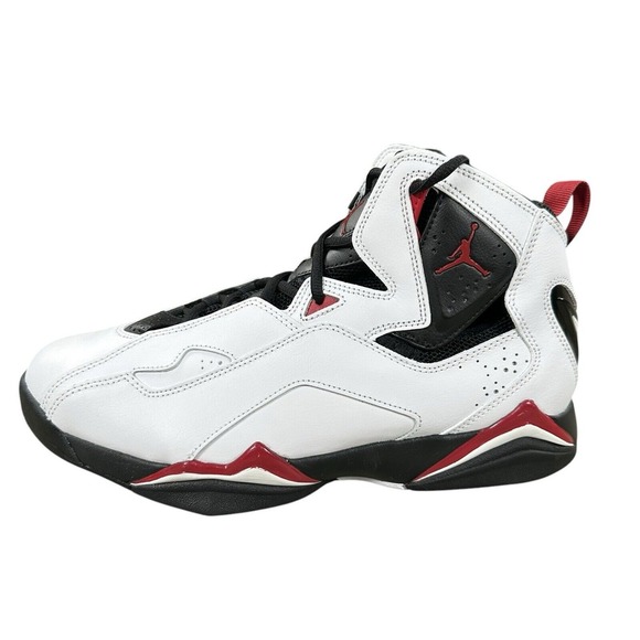 jordan true flight white red black